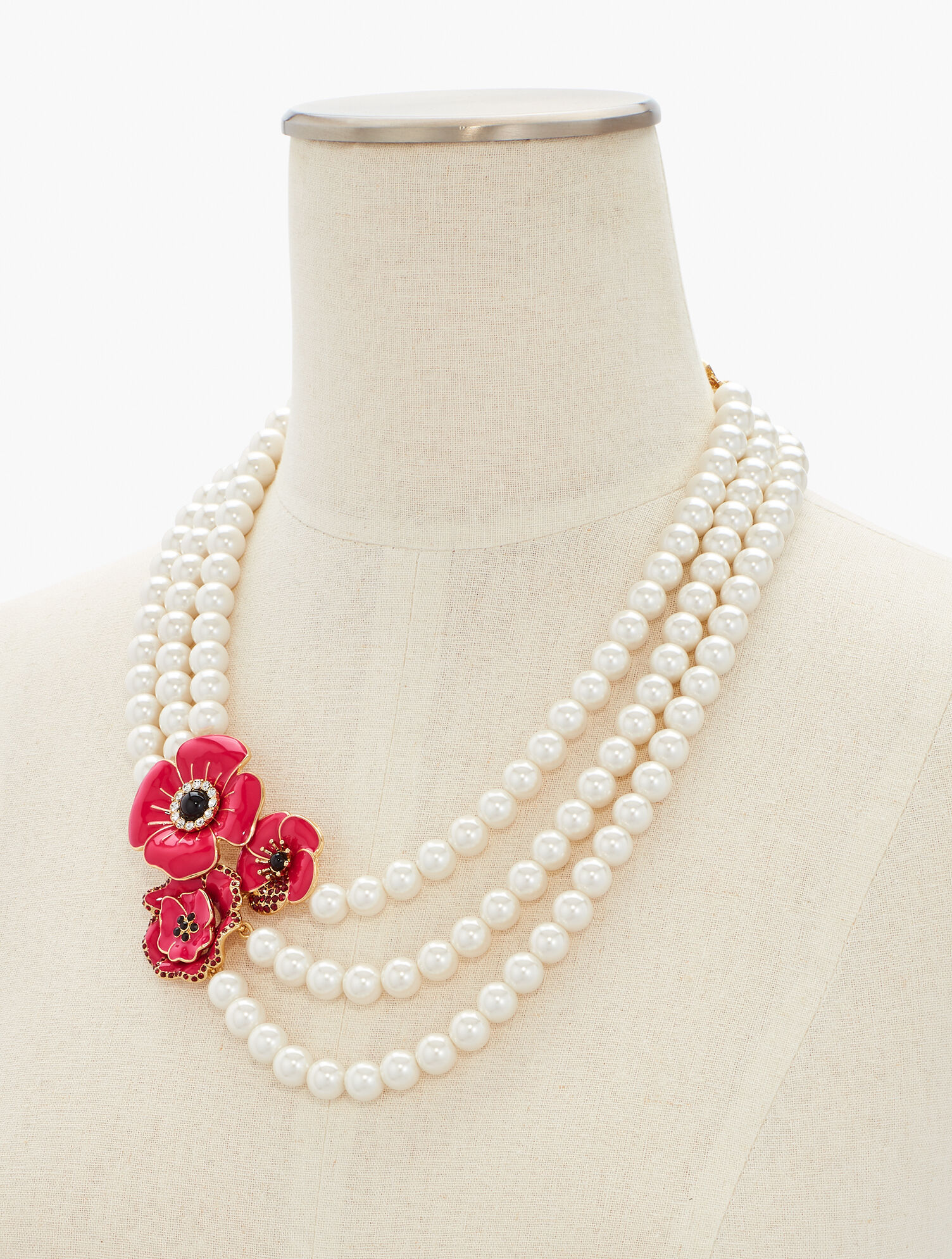 Poppy Pearl Necklace
