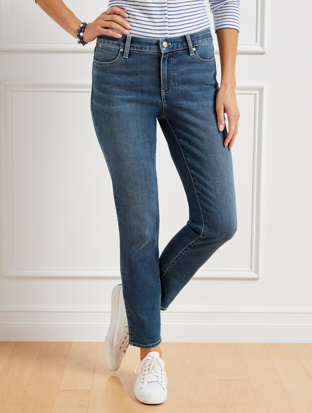 Slim Ankle Jeans - Palma Wash