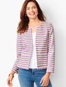 Stripe Tweed Jacket