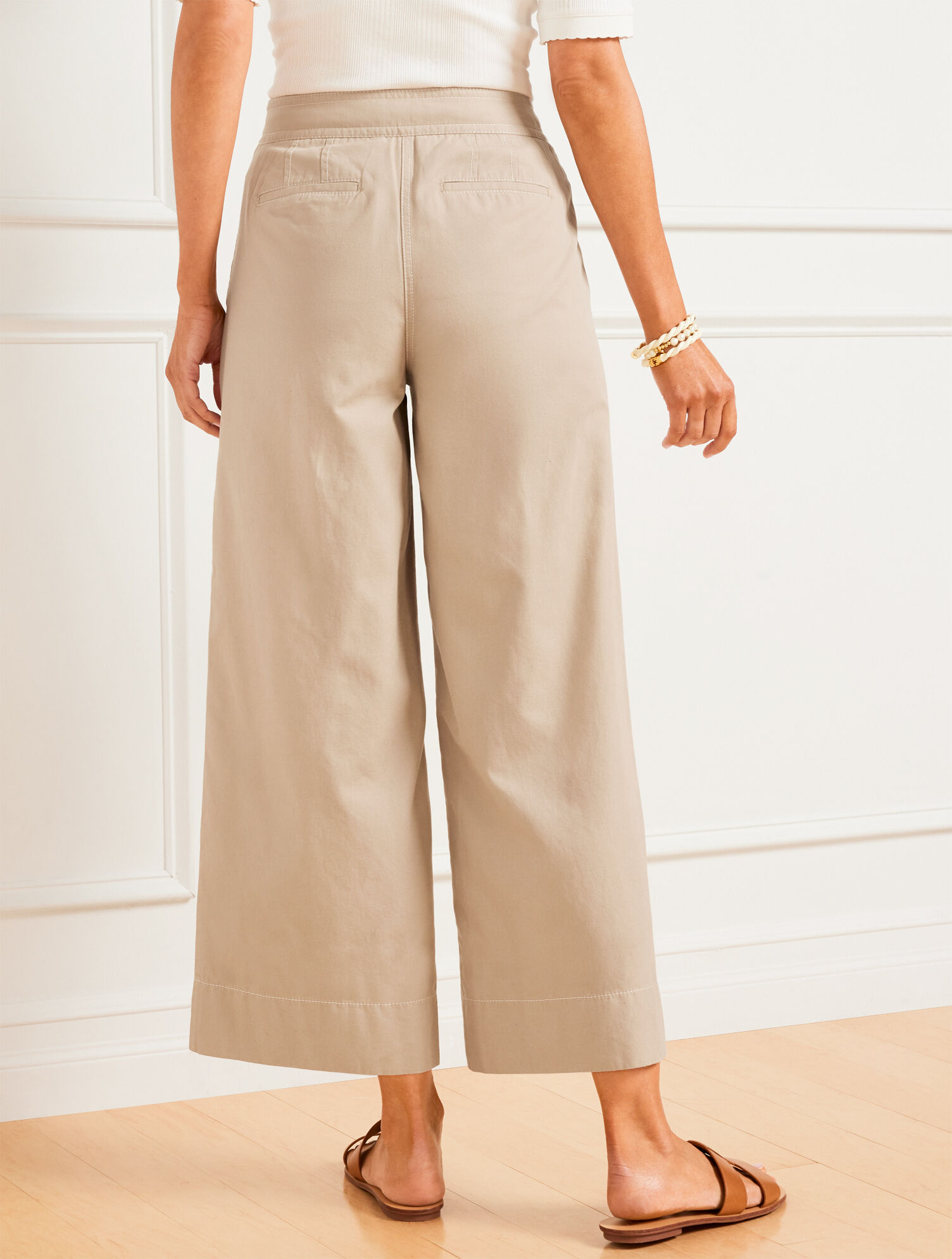 Wide Leg Sailor Pants | Talbots
