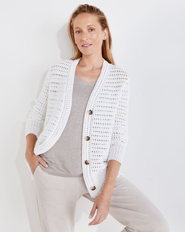 Cotton Crochet Cardigan Haven Well Within