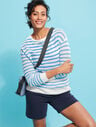 Coolmax&reg; Crewneck Sweater - Summer Stripe