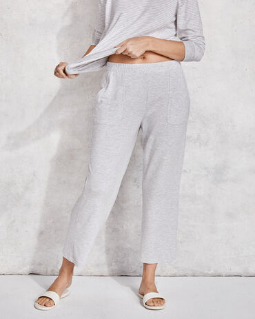 Modal French Terry Cropped Pants