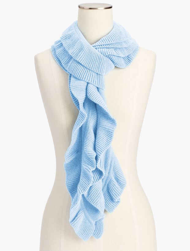 Ruffle-Edge Scarf