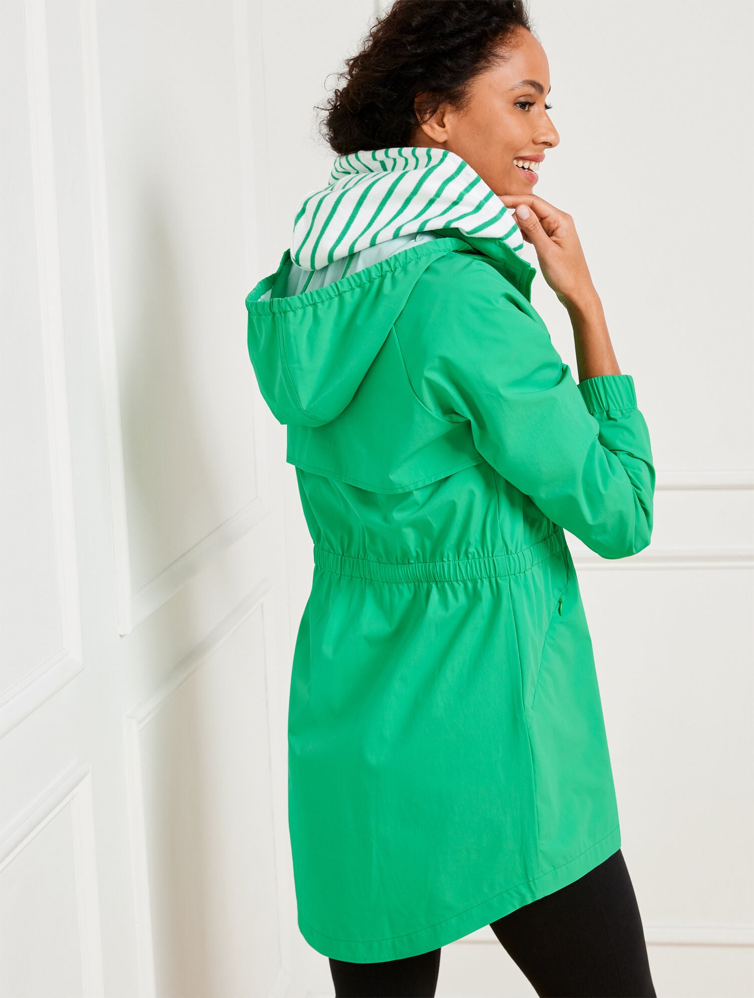 Hooded Water-Resistant Jacket
