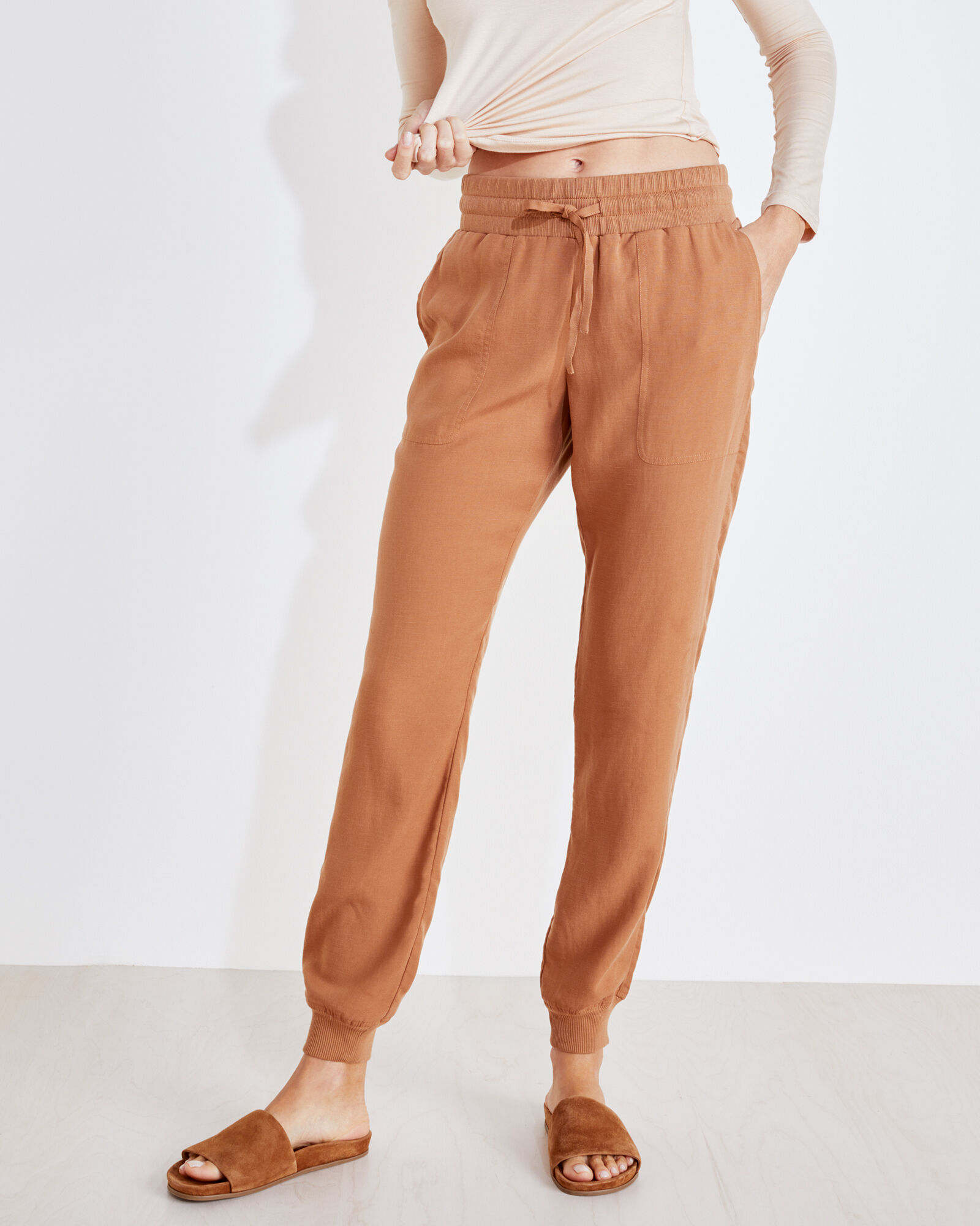 Washed Tencel™ Joggers Haven Well Within