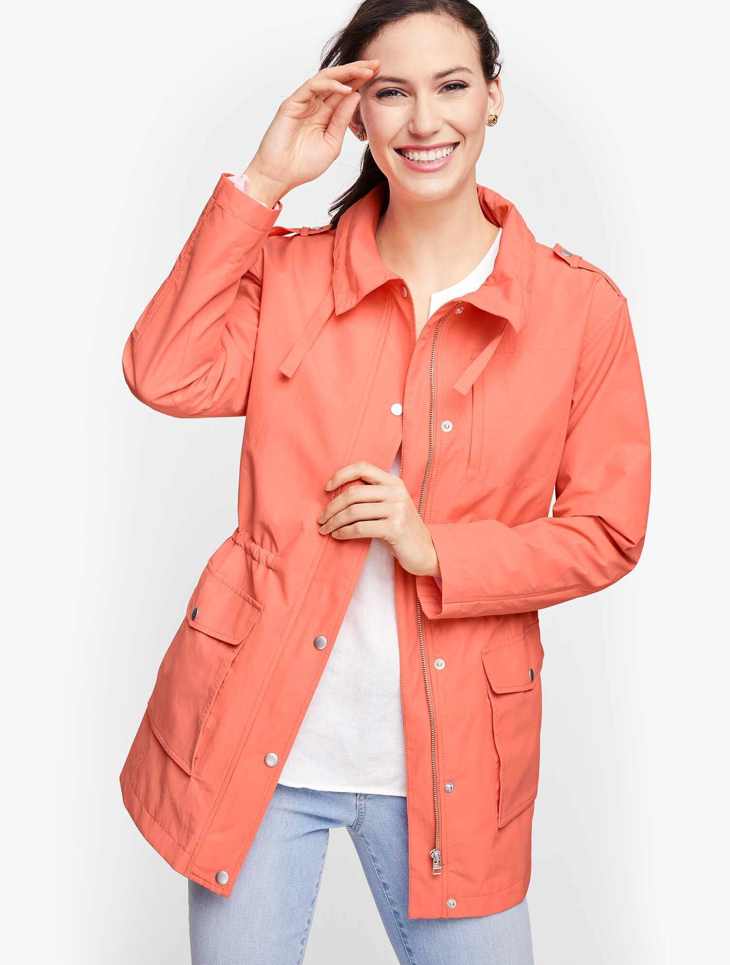Water Resistant Cotton Anorak