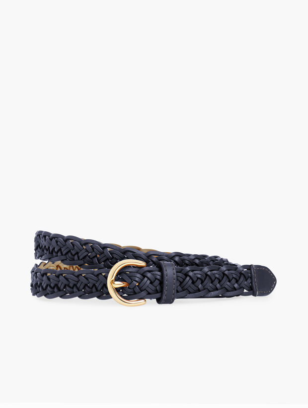 Braided Leather Belt