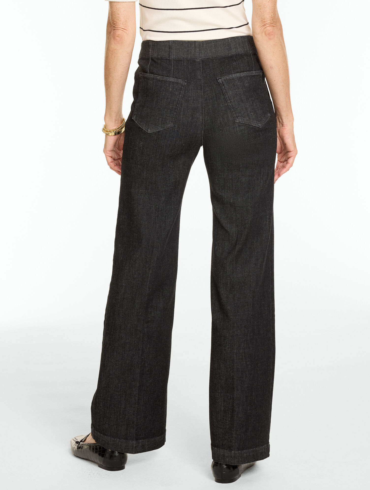 Trouser Pull-On Travel Jeans - Crescent Wash - thumbnail 4
