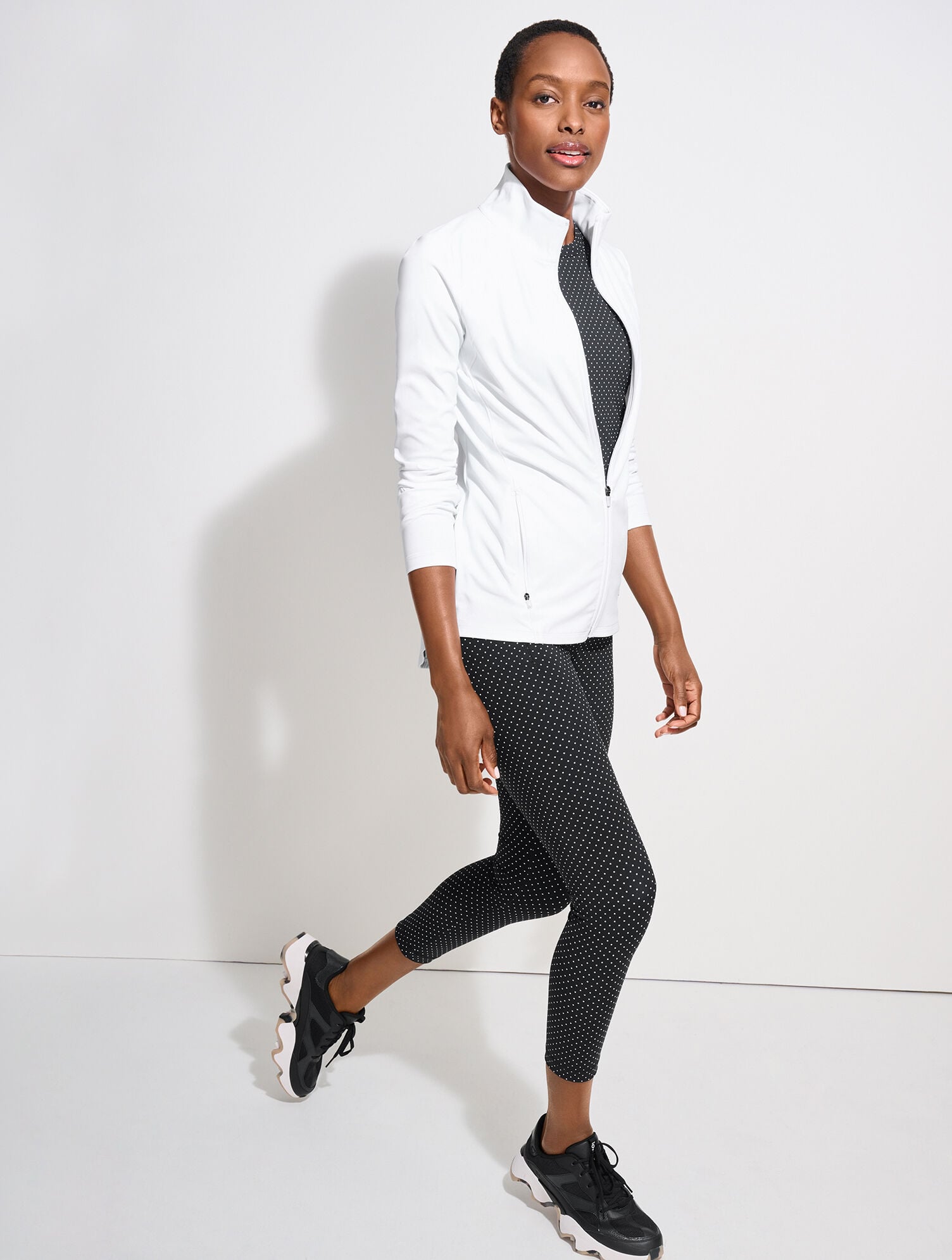 Performance Interlock Full-Zip Jacket