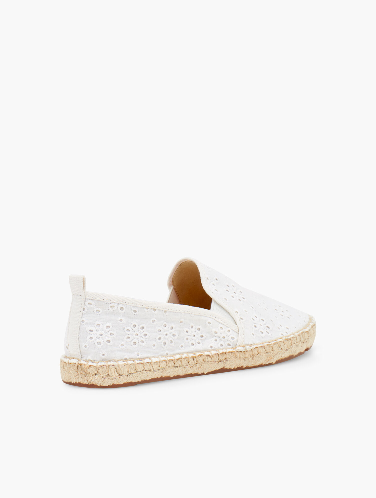 Izzy Espadrille Flats - Eyelet