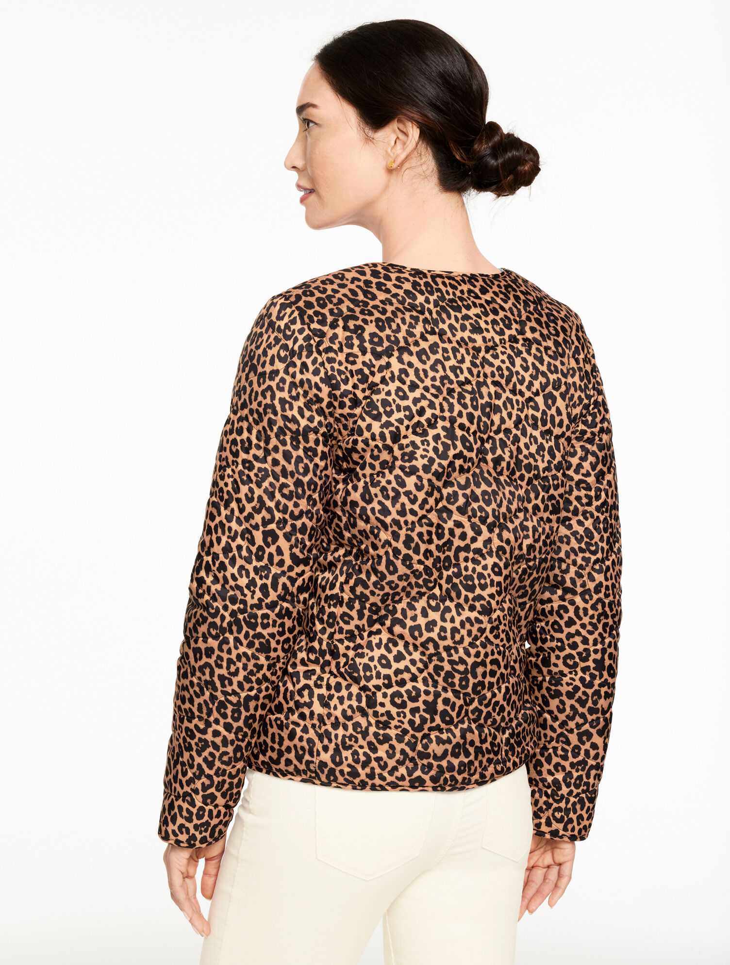 Quilted Reversible Jacket - Allover Animal
