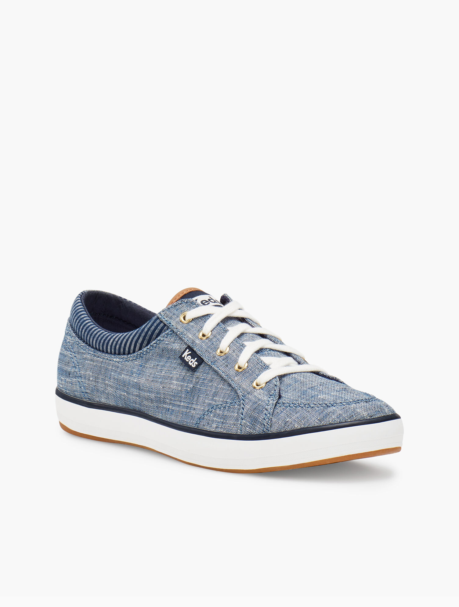 Keds&reg; Chambray Center Sneakers
