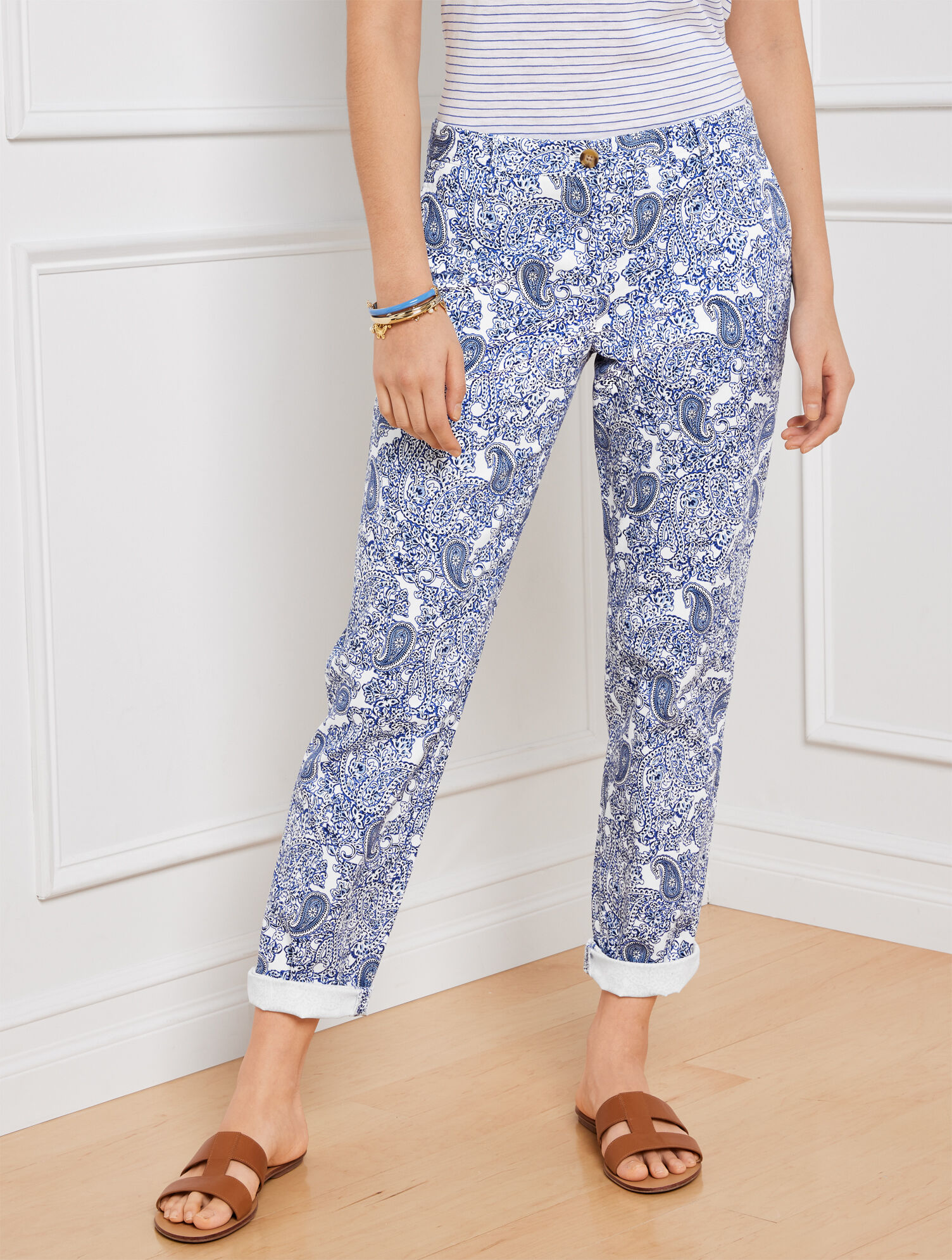 Relaxed Chino - Playful Paisley