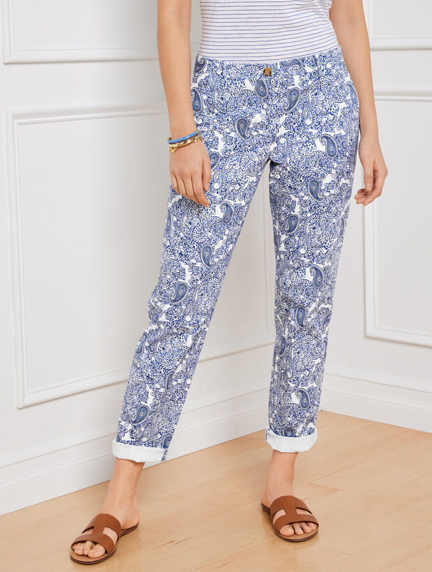 Relaxed Chino - Playful Paisley