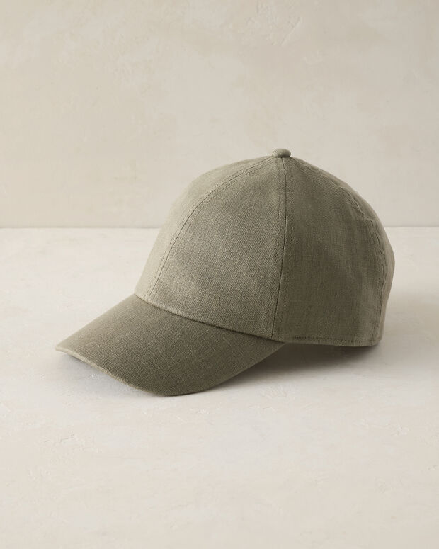 Linen Baseball Cap