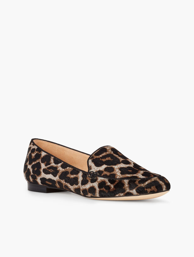 Ryan Loafers - Grey Leopard Calf Hair