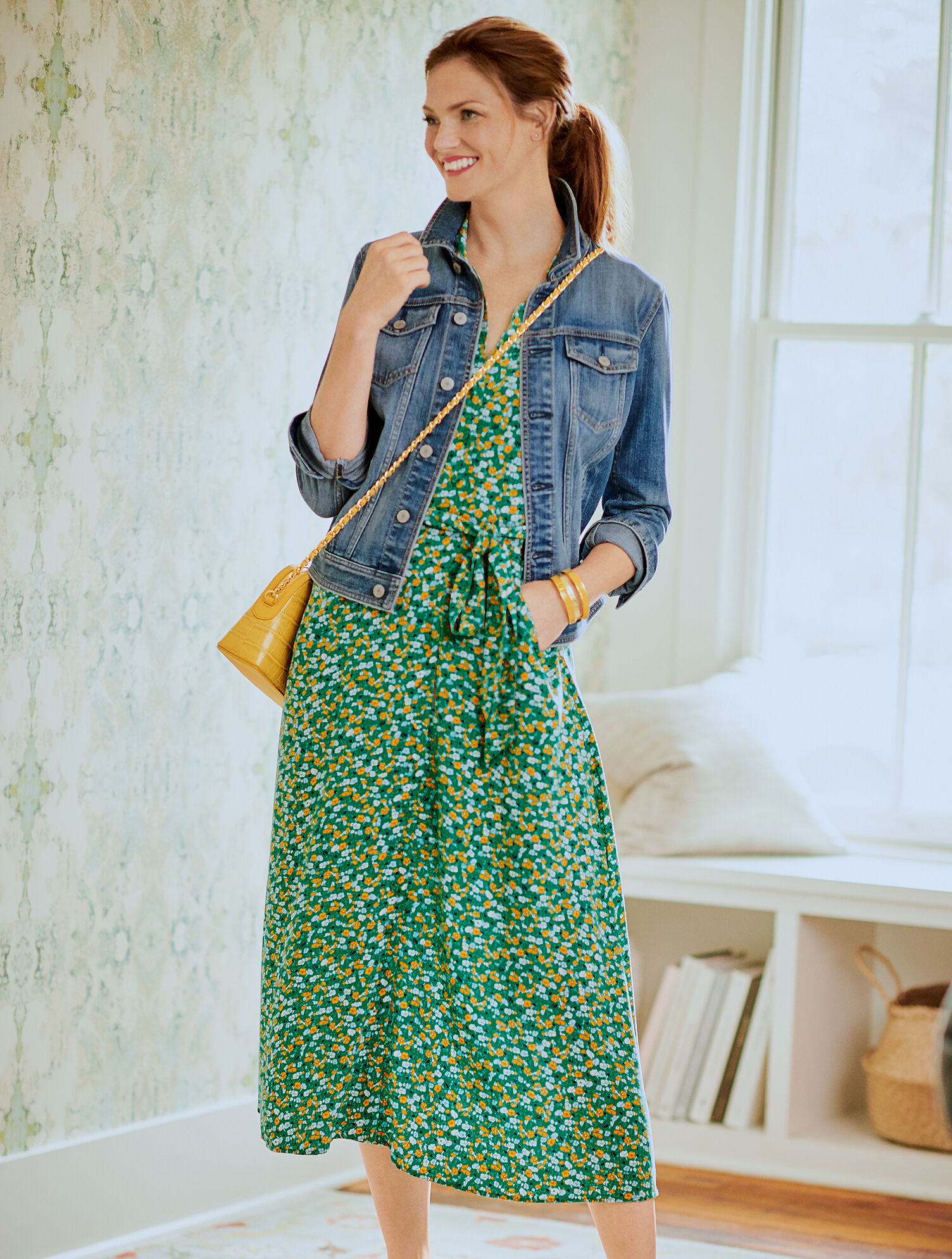 Ditsy Floral Shirtdress