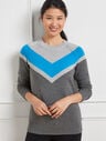 Thermolite&reg; Colorblock Crewneck Sweater