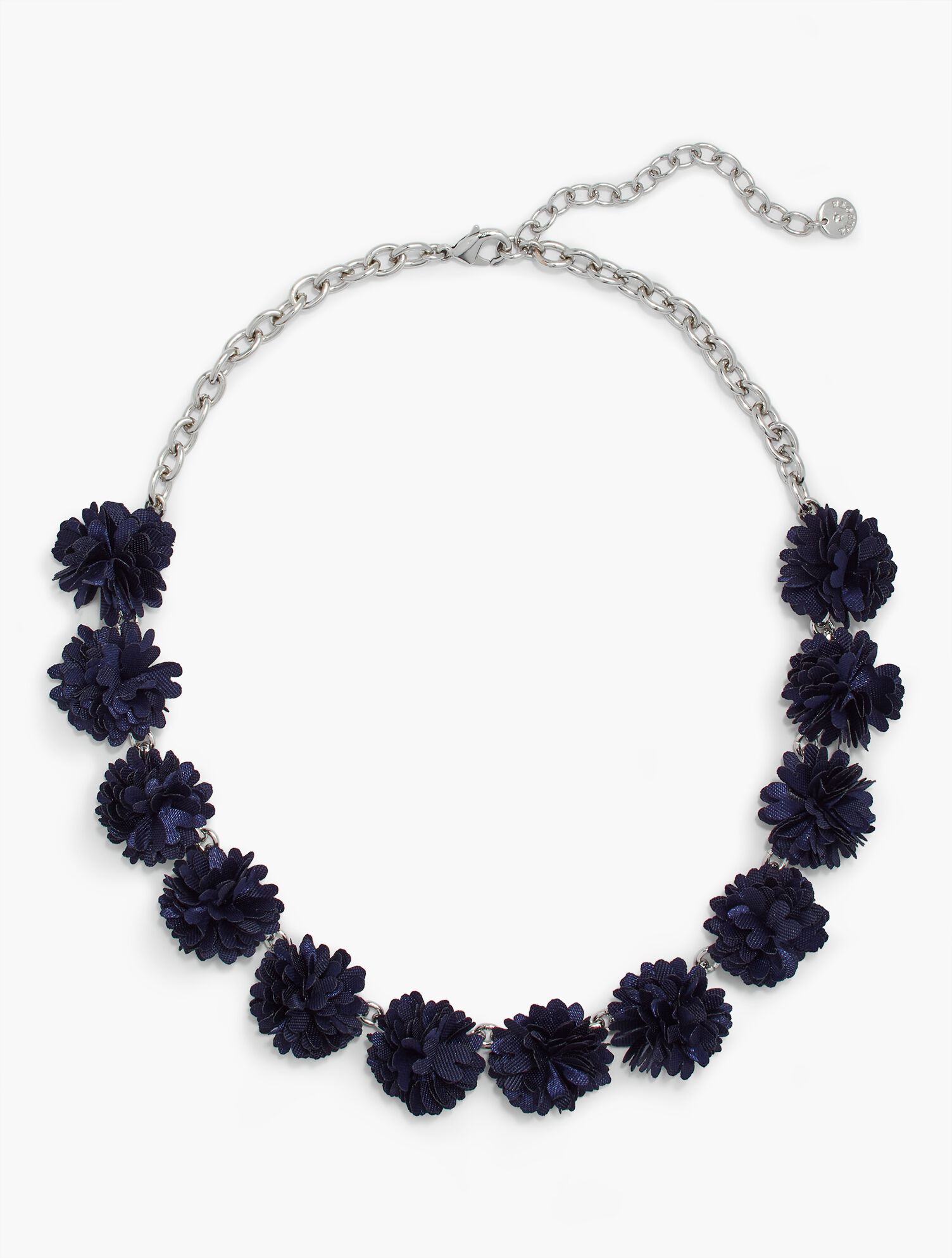 Fabric-Flower Necklace | Talbots