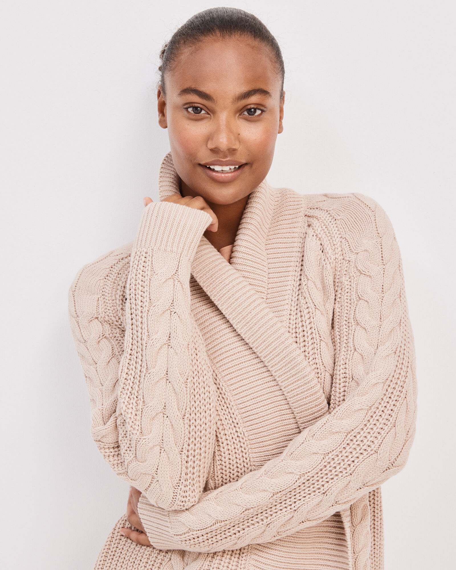 Cable Knit Cardigan | Haven Well Within