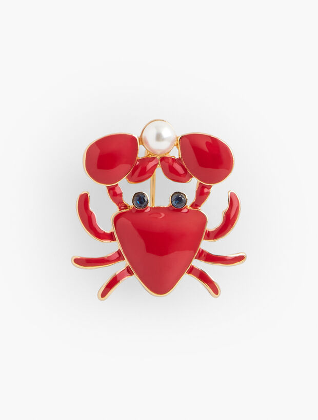 Crab Brooch