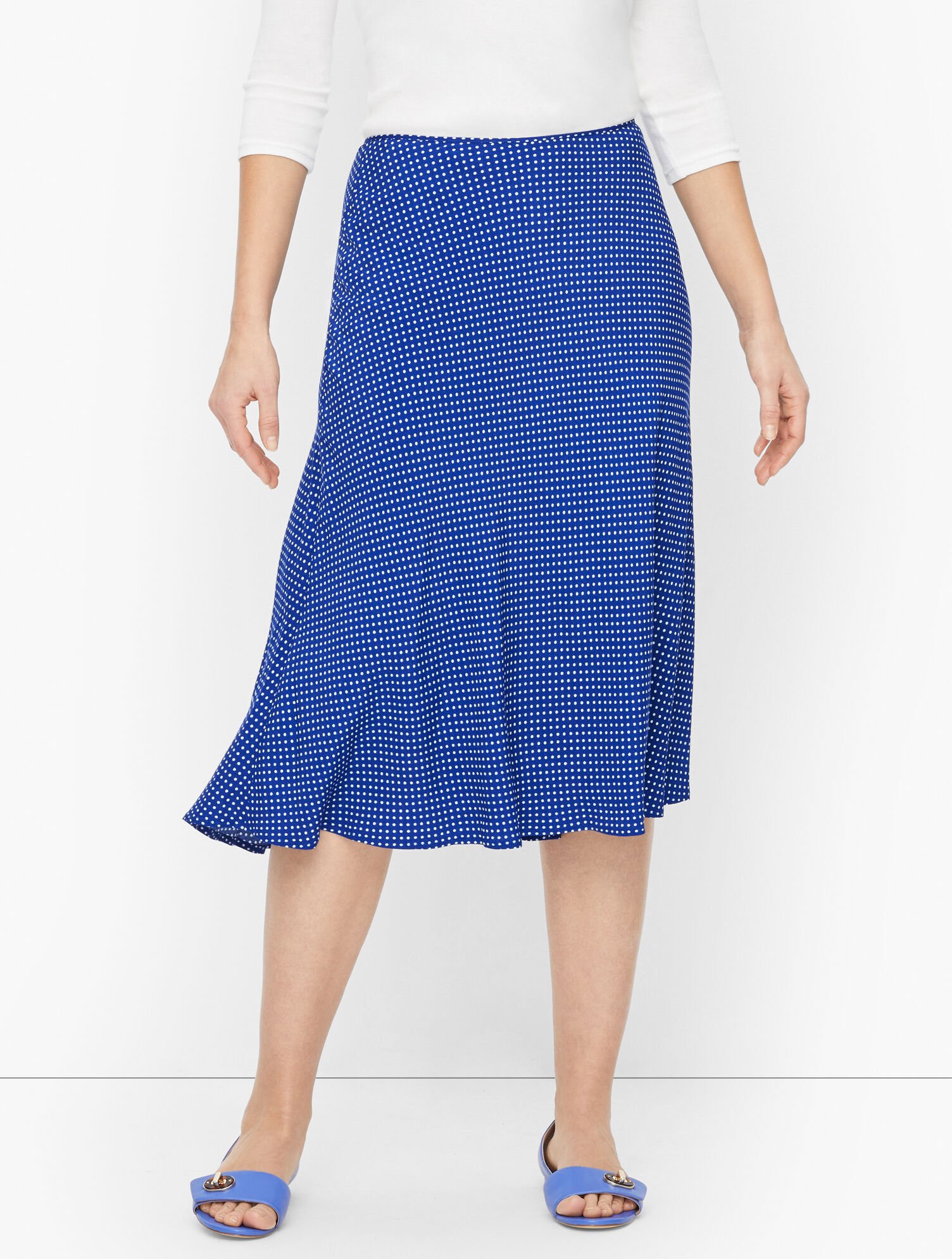 Bias Cut Full Slip Skirt Talbots