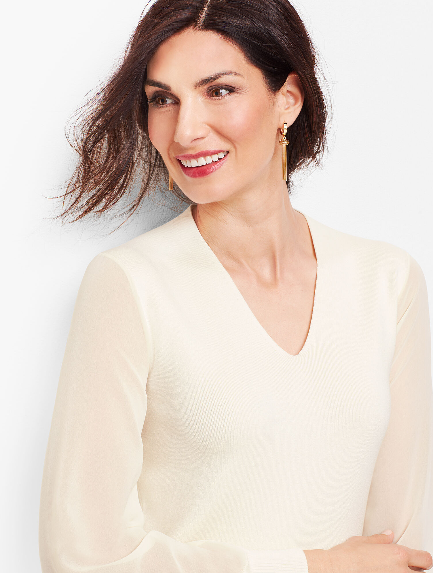 Poet Sleeve Sweater