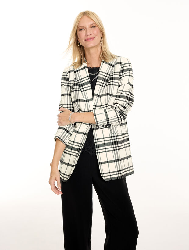 Essex Plaid Blazer