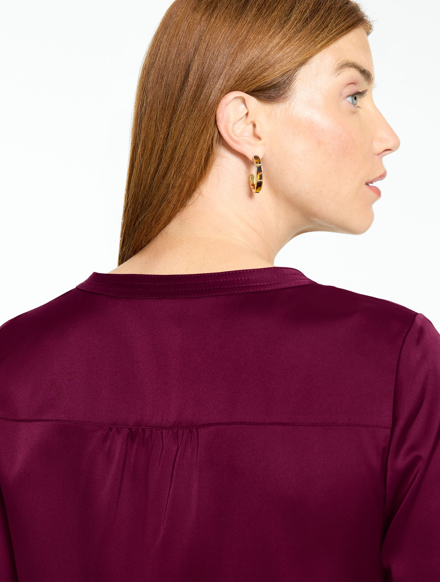 Soft Satin Charmeuse Top