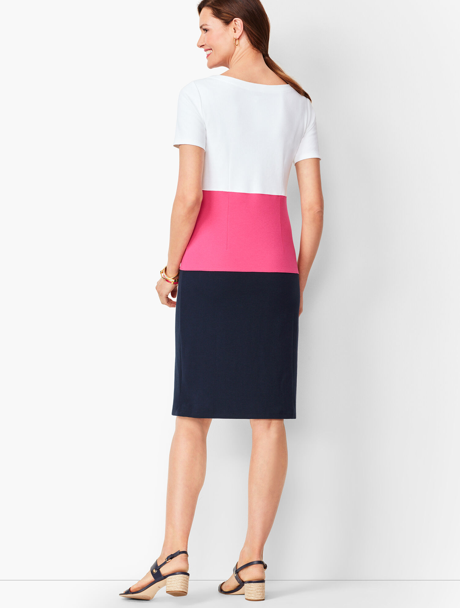 Colorblock Shift Dress