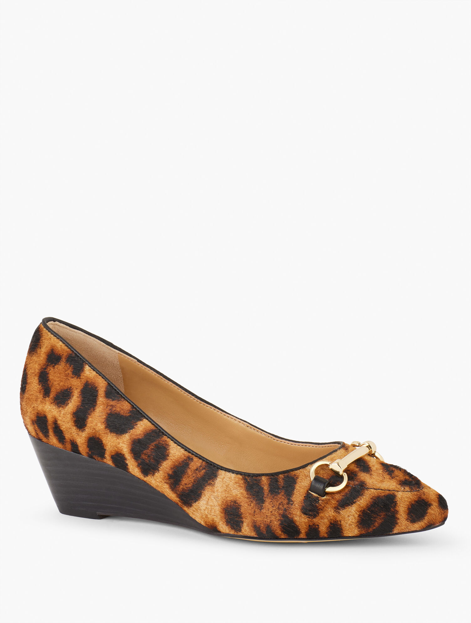 Laney Leopard Wedges