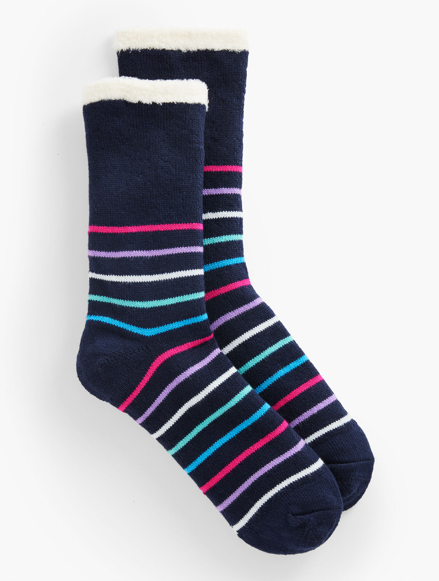 Winter Stripes Trouser Socks | Talbots