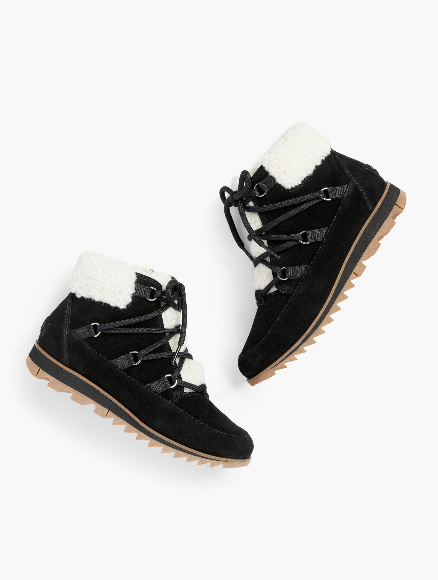 Sorel waterproof Suede Ankle Boots Sorel Harlow™ Shearling Trim Waterproof Suede Ankle Boots  main image 2