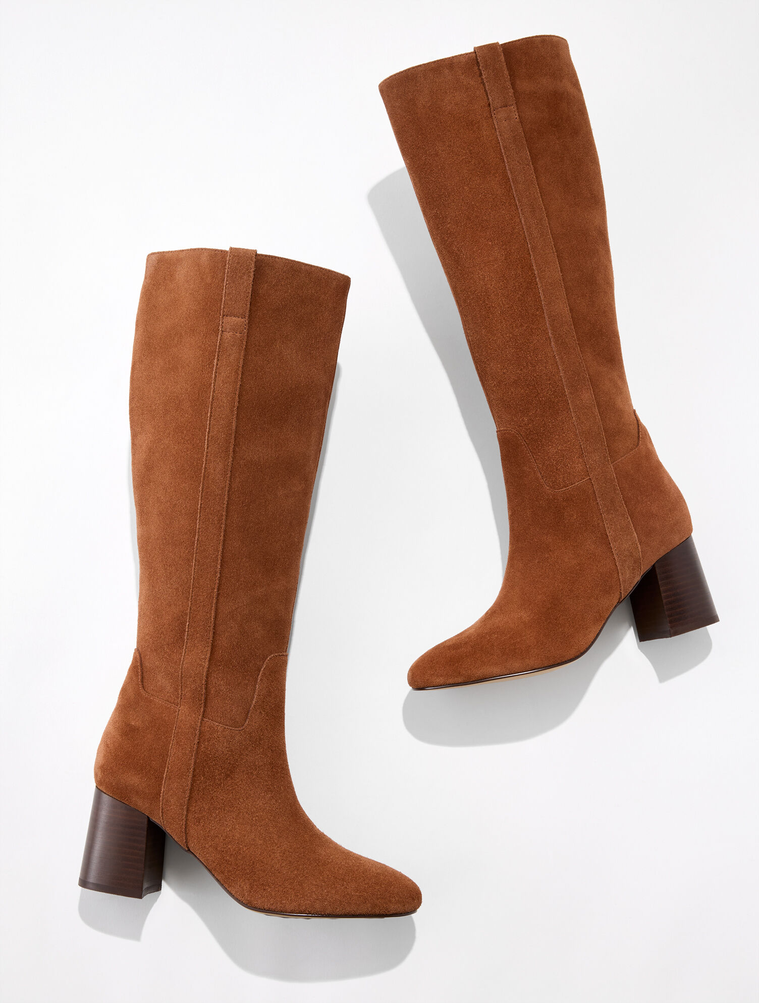 Aster Suede Knee-High Boots