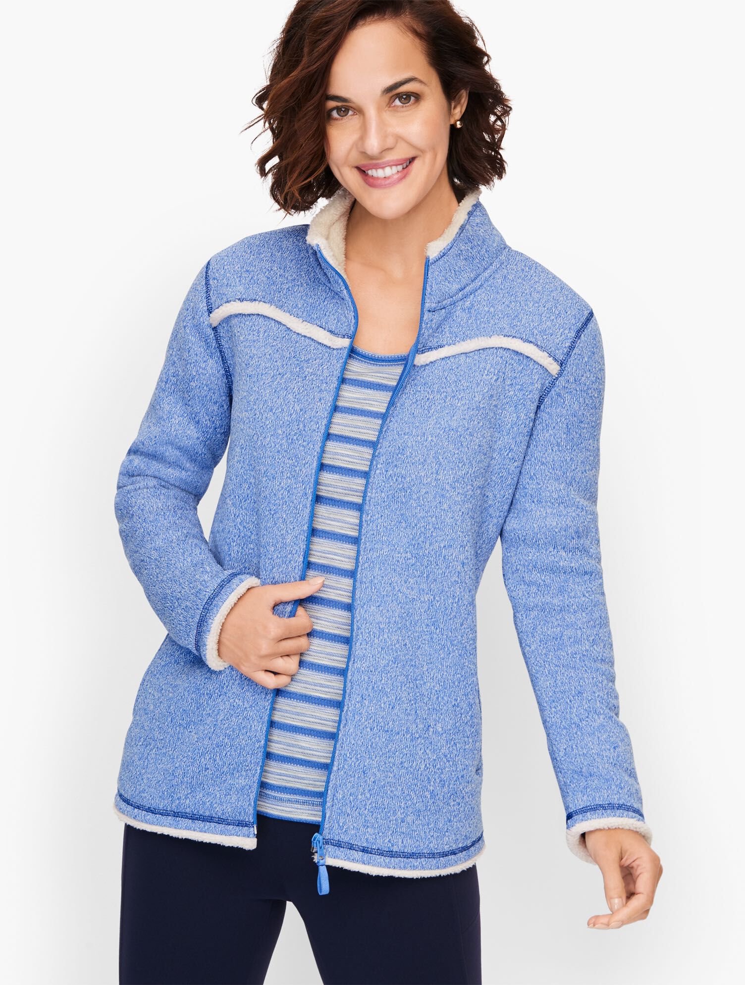 Sherpa Yoke Trim Jacket