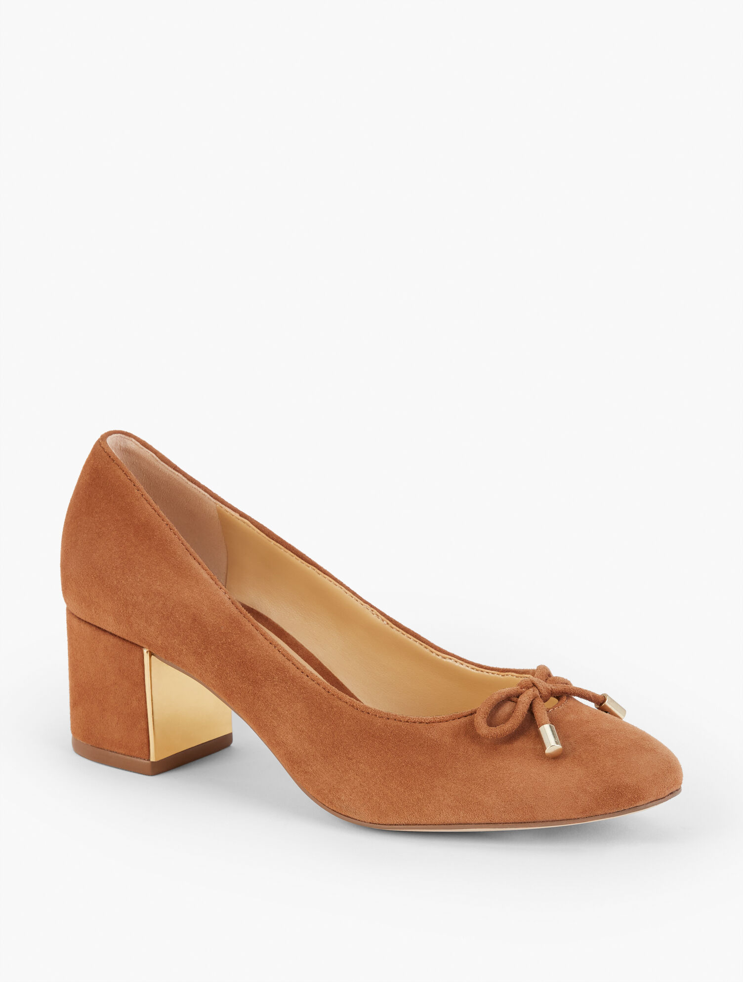 Isa Bow Suede Pumps