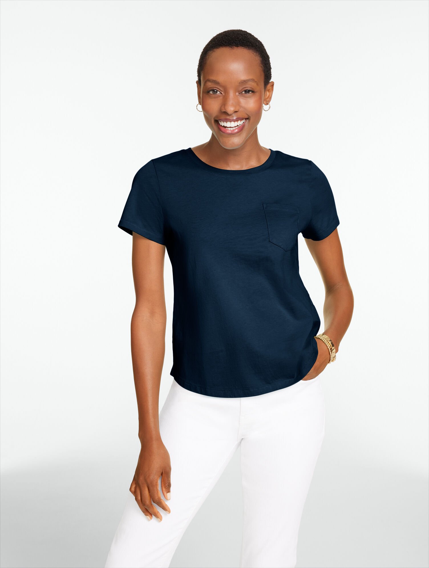 Patch Pocket Short Sleeve Tee