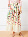 The Piper Pleated Patio Skirt - Floral Meadow