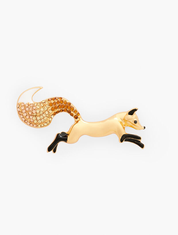 Fox Brooch