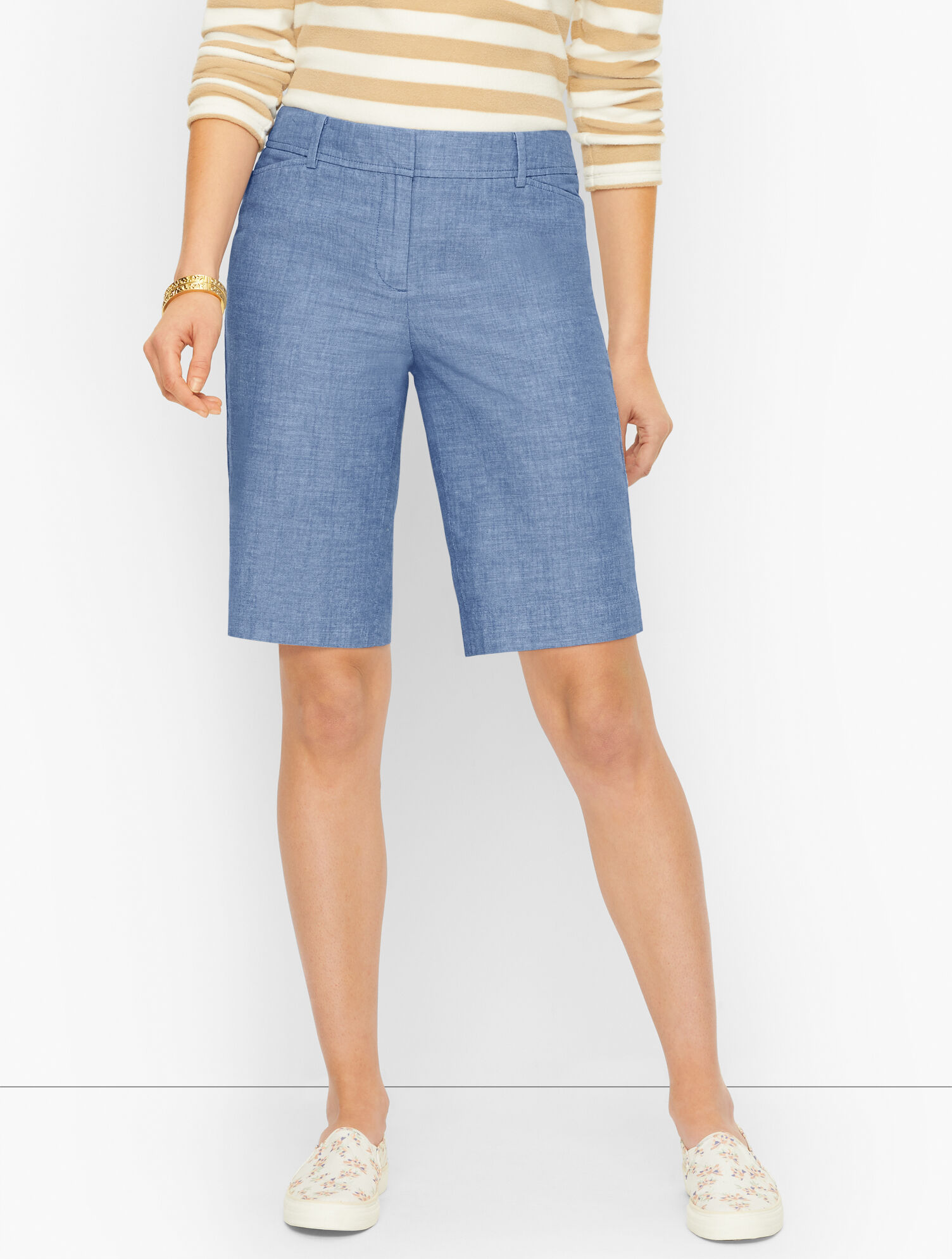 Perfect Shorts - 9" - Newport Chambray