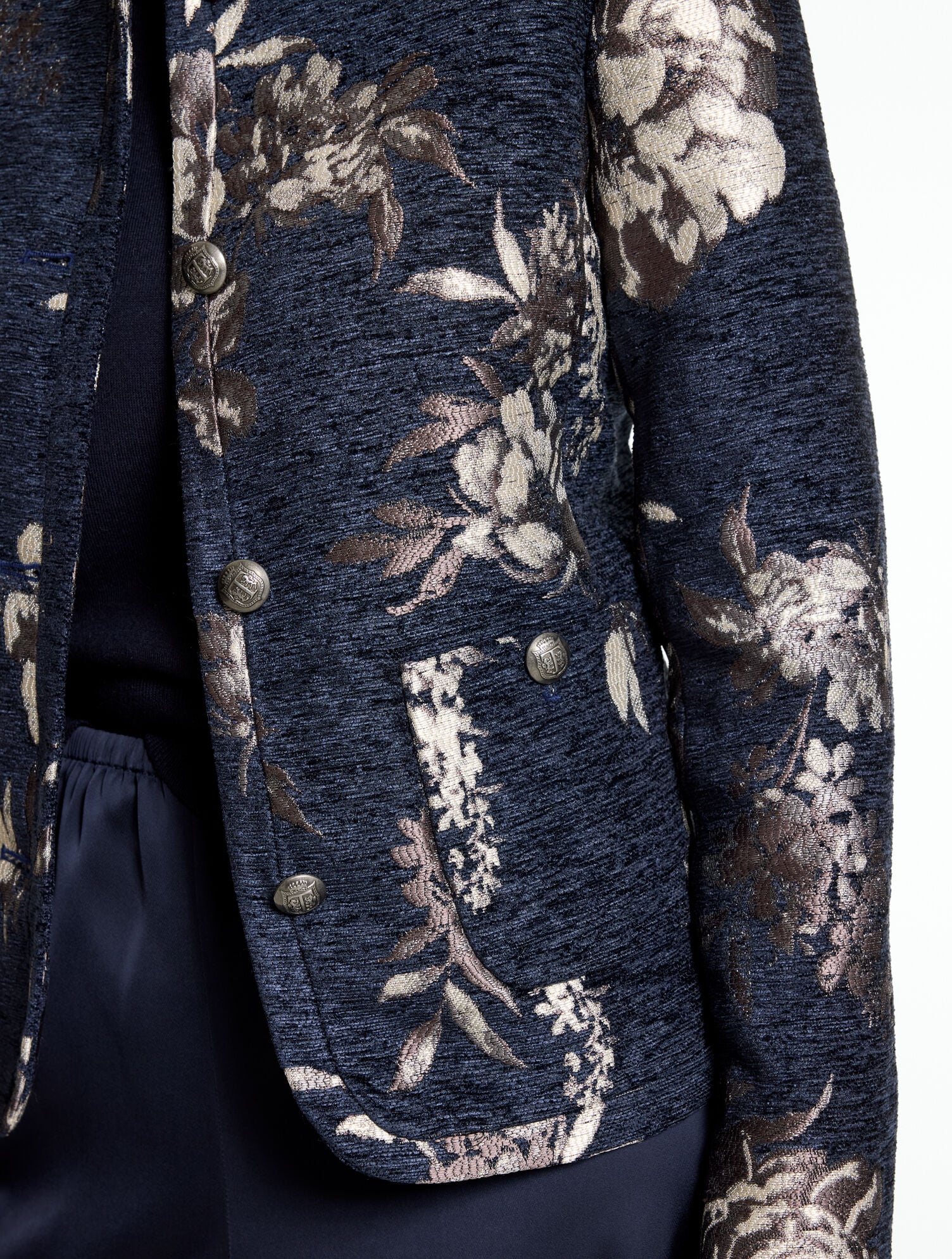 Jacquard Lady Jacket - Moonlit Floral - thumbnail 4