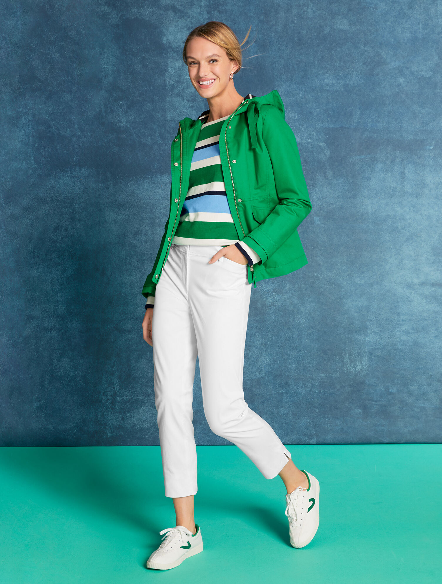 Talbots Color Chart Authentic Talbots Tee - Fillmore Stripe | Talbots