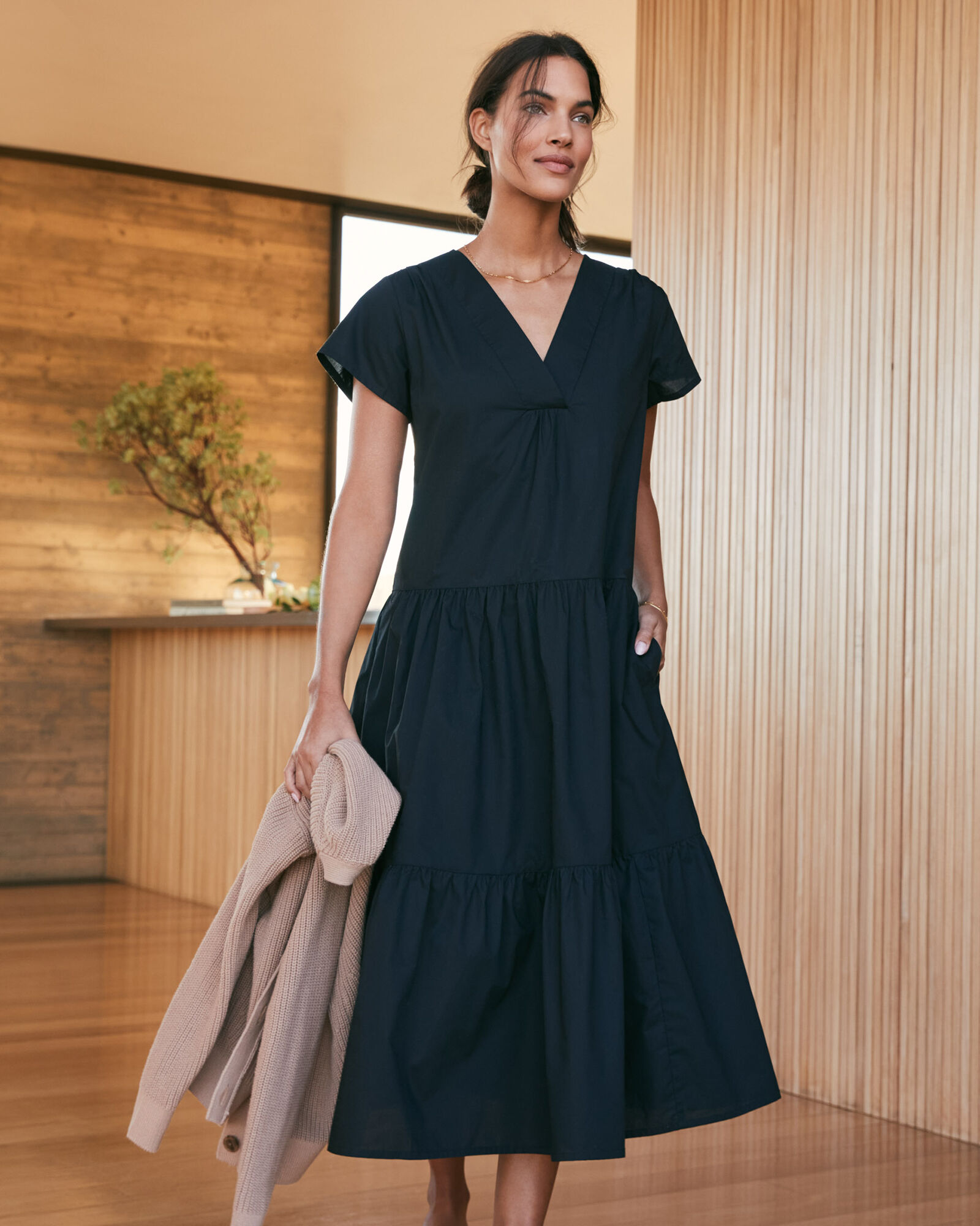 Organic Cotton Poplin Serenity Dress