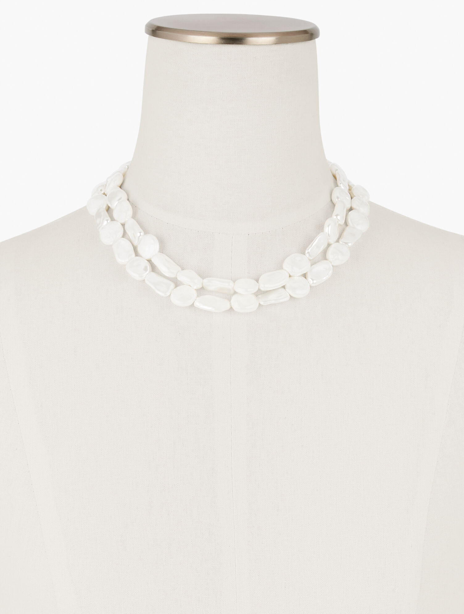 Classic Pearl Torsade Necklace