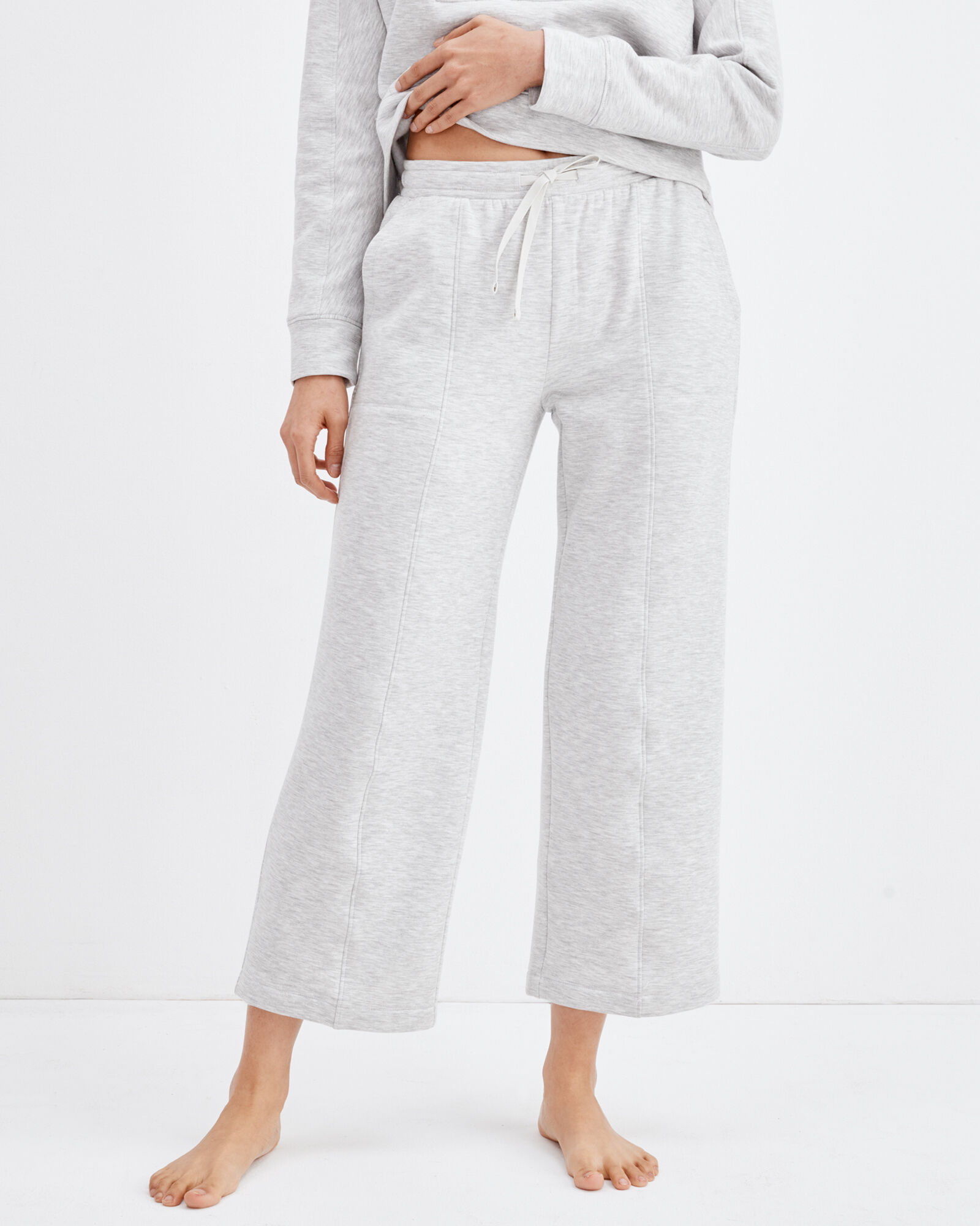 TENCEL&trade; Fleece Crop Pants