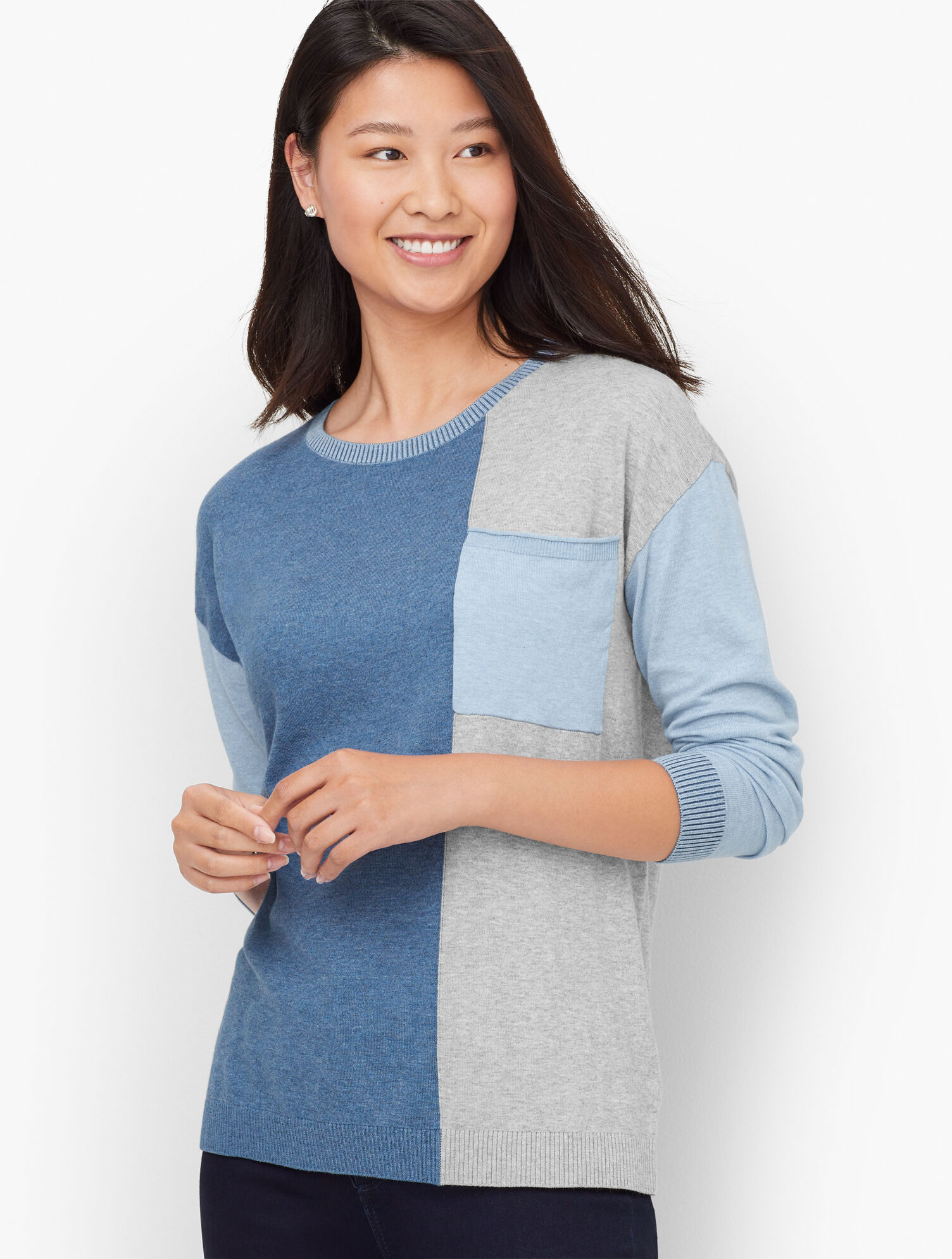 Colorblock Sweater