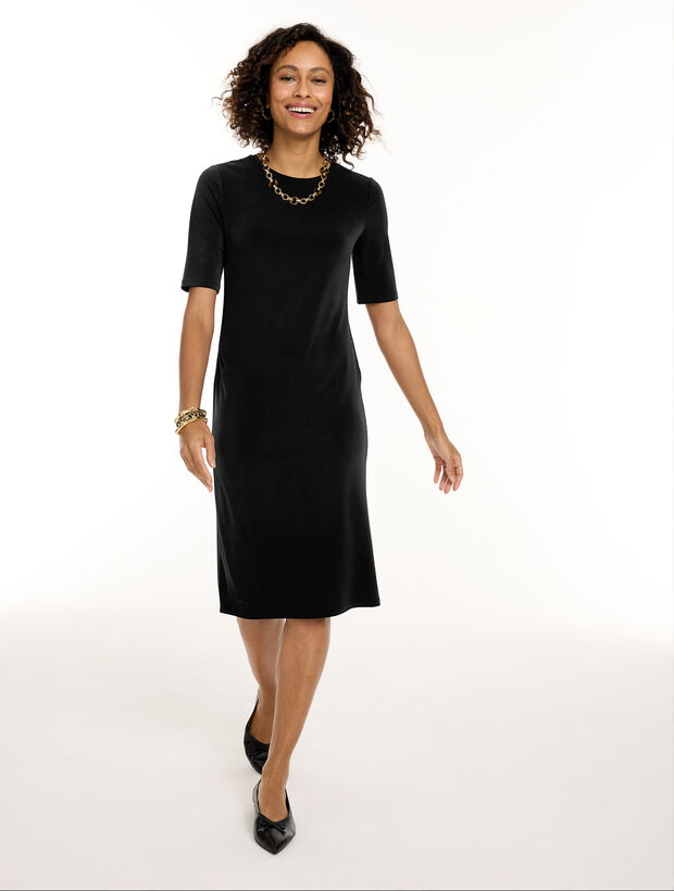 Knit Kit Ruched Midi Dress