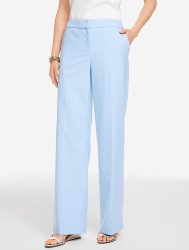Newton Texture Wide Leg Pants