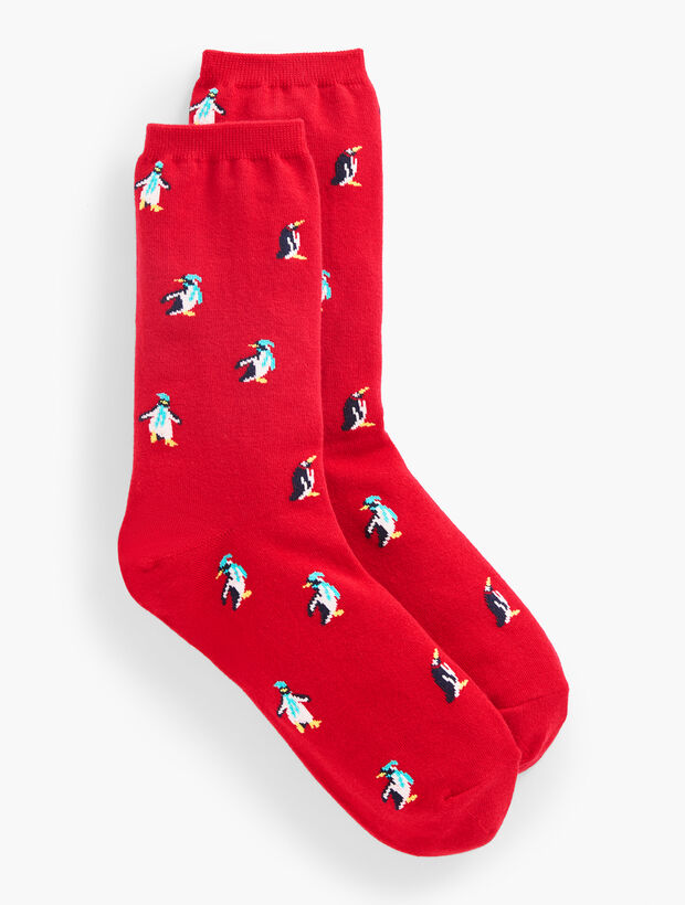 Wiggling Penguin Trouser Socks